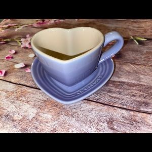 Le Creuset Heart Mug and Tray